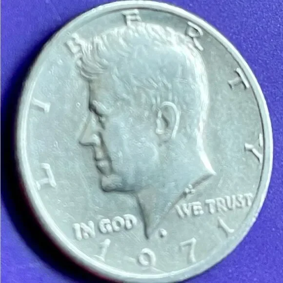 RARE COIN 1971-D JOHN F. KENNEDY HALF DOLLAR - Picture 7 of 16